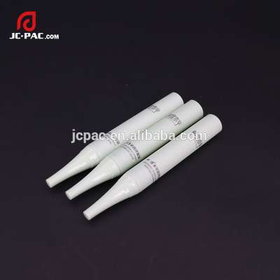 15ml White Color Screen Printing Eye Cream Cosmetic Packaging Plastic Tube