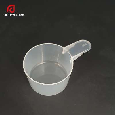 Big cup 90 ml plastic spoon