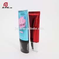 50ml Oval Aluminum Cosmetic Airless Pump Tube For Sunscreen Cream