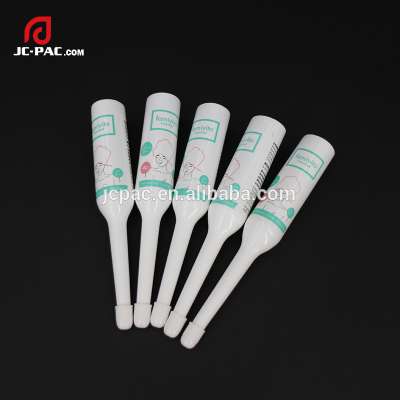 Glossy Surface Long Nozzle Plastic Pharmaceutical Disposable Tube