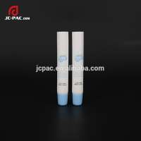 White Matte Surface Handling Plastic Lip Balm Tube with Blue Cap